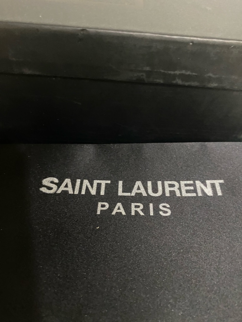 Saint Laurent Metallic Gold YSL Logo Slide Sandal - Women - Picture 3 of 10